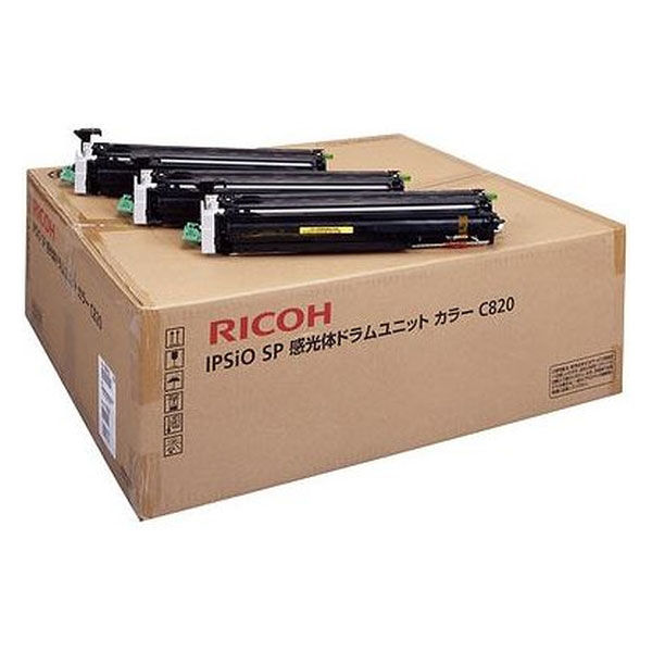 海外輸入【未開封】RICOH 感光体ドラムユニット　カラー　C820　2箱セット その他