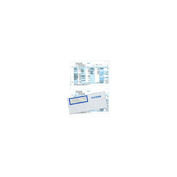 弥生 給与明細書・専用窓付封筒セット 336007 1箱(300セット入