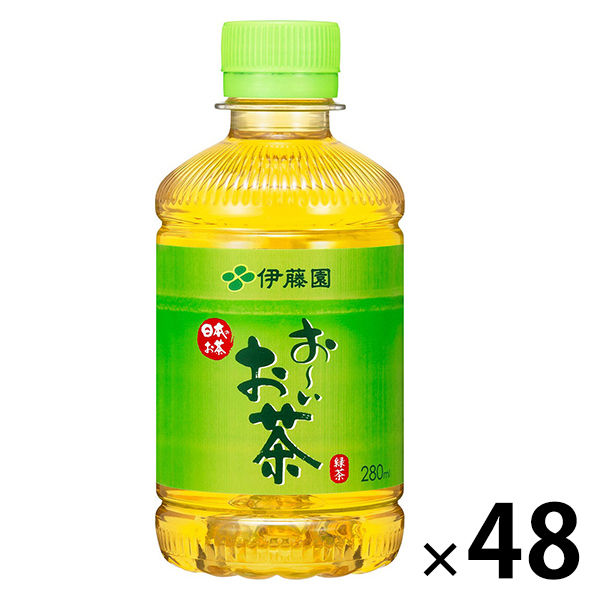 伊藤園　おーいお茶　緑茶　280ml　1セット（48本：24本入×2箱）