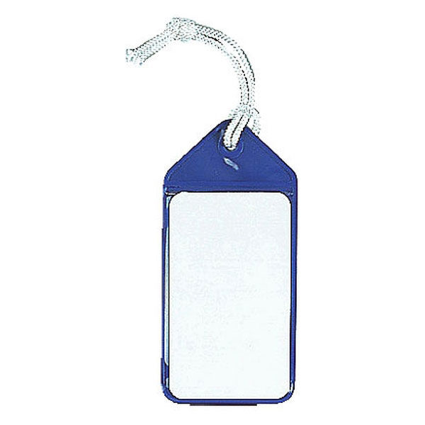 ネームタッグ　ブルー　ASC805BL　1袋（5枚入）　共栄プラスチック　（直送品）
