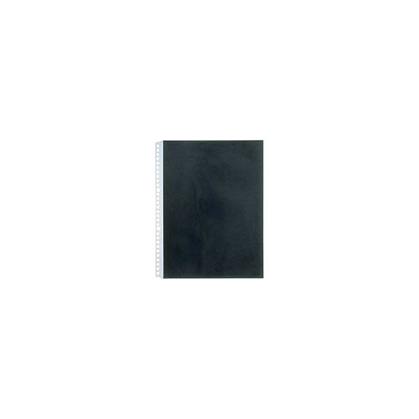 キングジム　クリアーファイル　カラーベースポケット　A4　黒　103CP　1袋（10枚入）　（直送品）