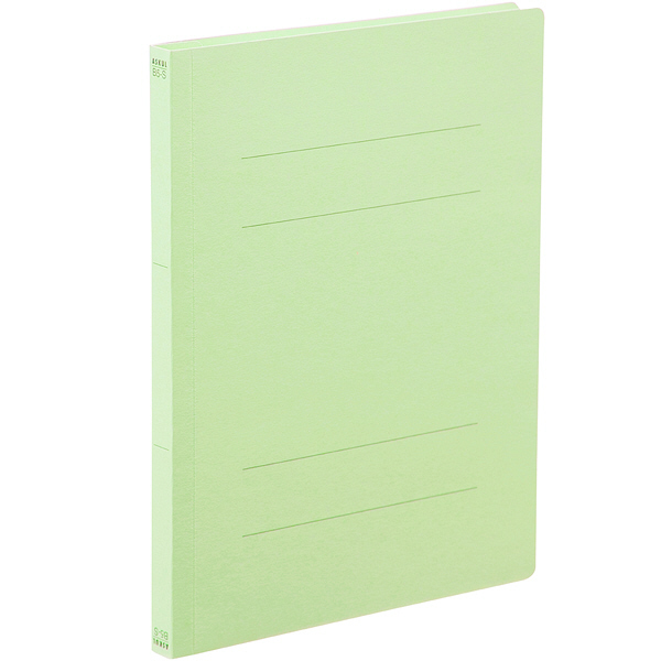アスクル　フラットファイル　B5タテ　エコノミータイプ　30冊　グリーン　緑 オリジナル