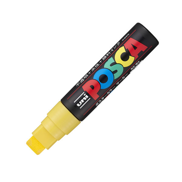 ポスカ 極太 黄 PC17K.2 水性マーカー 三菱鉛筆（uni）