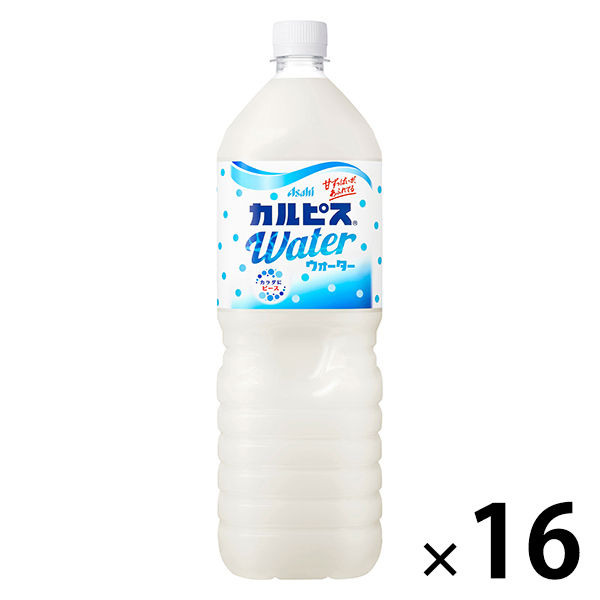 カルピス　カルピスウォーター　1.5L　1セット（16本：8本入×2箱）