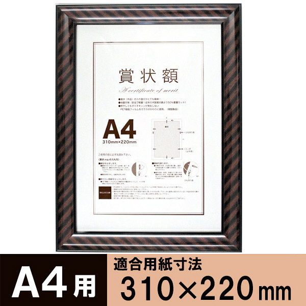アートプリントジャパン A4額金ラック 1セット（5枚） - アスクル