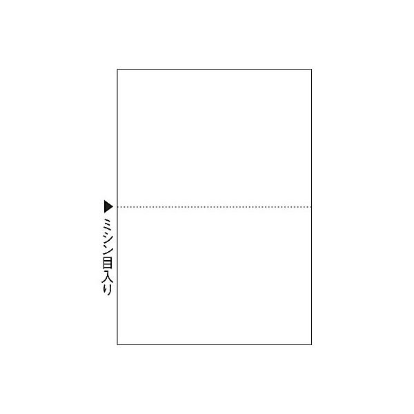 ヒサゴ　マルチプリンタ帳票（FSC）　FSC2002　A4　白紙2面　1セット（100枚入×3冊）
