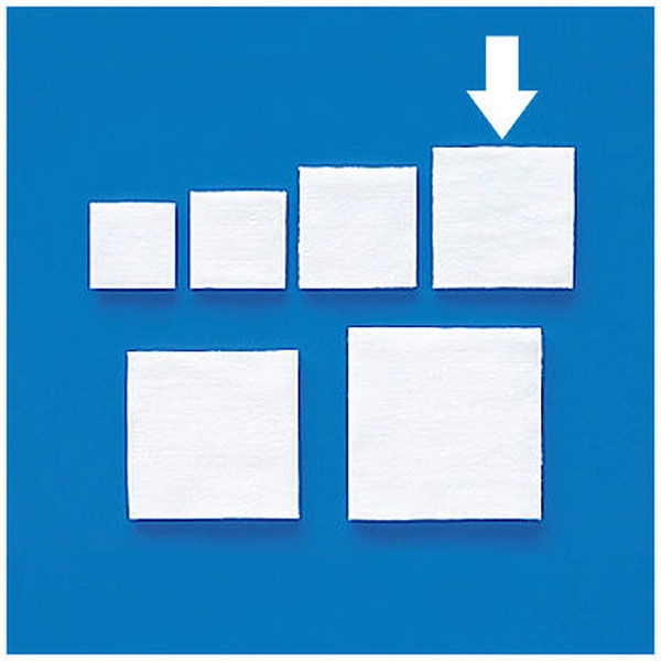 スズラン　Sコットン　カット綿6号　6×6cm　100051　1箱（500g入）