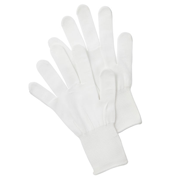【現場のチカラ】作業用手袋(ノンコート)　インナー手袋　ホワイト　Sサイズ　1袋(10双入)　川西工業　 オリジナル