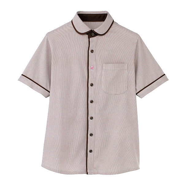 カーシーカシマ　半袖ニットシャツ（男女共用）　5L　HM-2659-3-5L　（取寄品）
