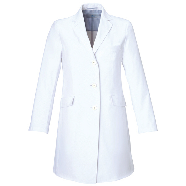 ミズノ ユナイト ドクターコート（女性用） ホワイト 3L MZ0023 医療白衣 診察衣 薬局衣 1枚（取寄品）