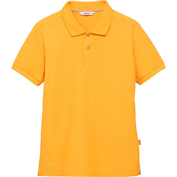 チトセ ポロシャツ（男女兼用） UN0031 ライトオレンジ 3L （取寄品） - アスクル