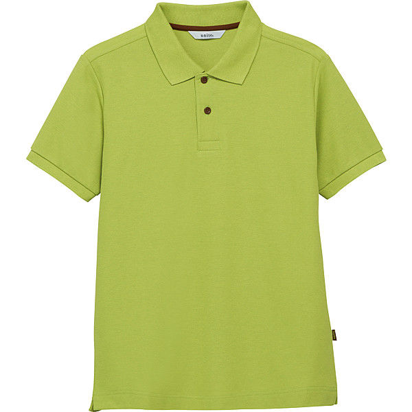 チトセ　ポロシャツ（男女兼用）　UN0031　ライトグリーン　M　（取寄品）