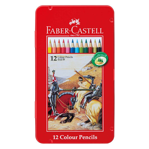 シヤチハタ ファーバーカステル 色鉛筆 12色セット TFC-CP/12C 1パック（12色入）