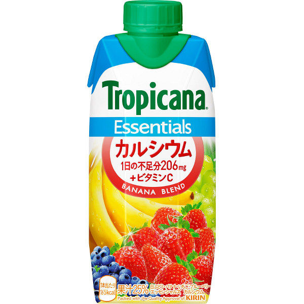 キリンビバレッジ トロピカーナエッセンシャルズ カルシウム 330ml 1箱（12本入）