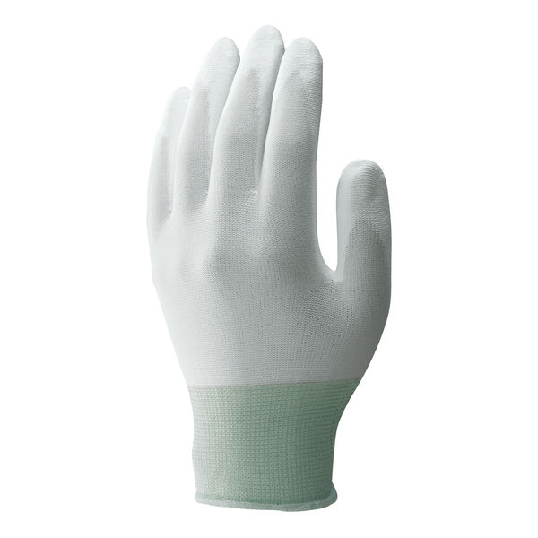 【ウレタン背抜き手袋】 ショーワグローブ ニューパームフィット手袋S B0510-S ホワイト 1セット（10双：1双入×10袋）