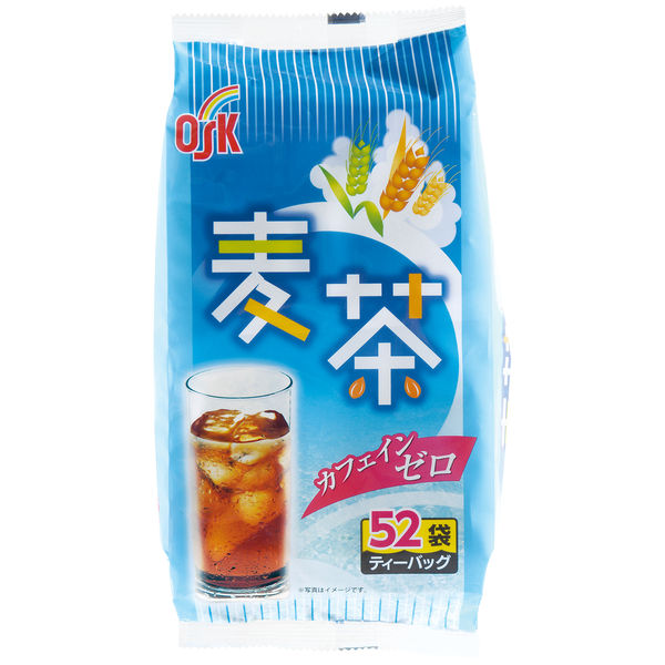 OSK麦茶 1袋（52バッグ入） - アスクル