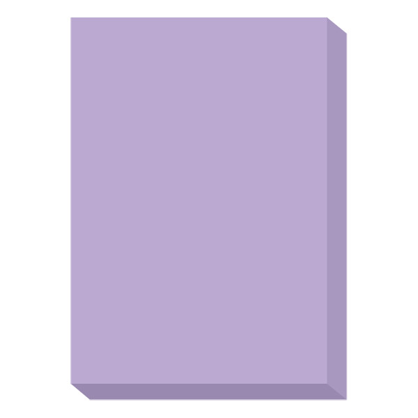 濃色カラーペーパー　A4中厚口　紫　1冊（500枚入）　国内生産品