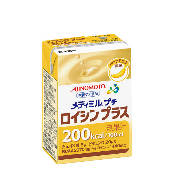 味の素　メディミルプチ　ロイシンプラス　バナナミルク風味　１箱（１８パック入）