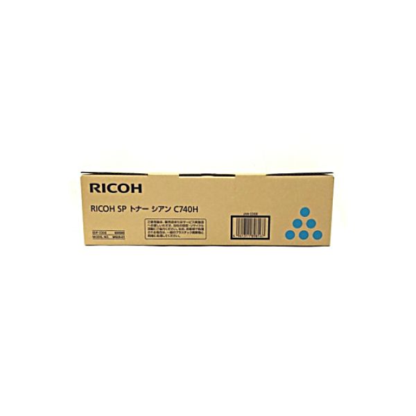 リコー（RICOH） 純正トナー RICOH SP C740H シアン 大容量 600585 1個 - アスクル