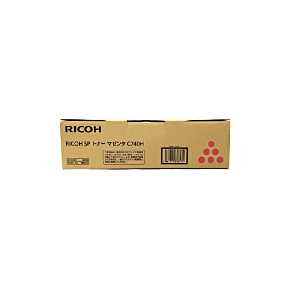 リコー（RICOH） 純正トナー RICOH SP C740H マゼンタ 大容量 600586 1個