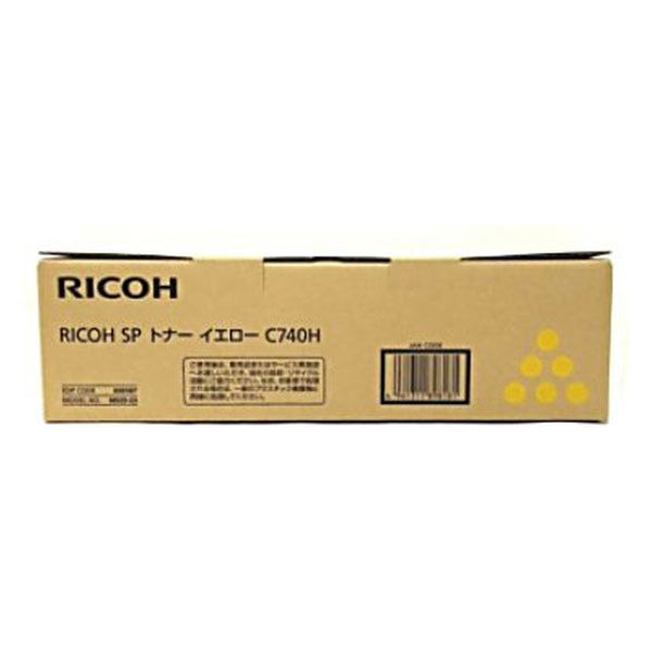 リコー（RICOH） 純正トナー RICOH SP C740H イエロー 大容量 600587 1 ...