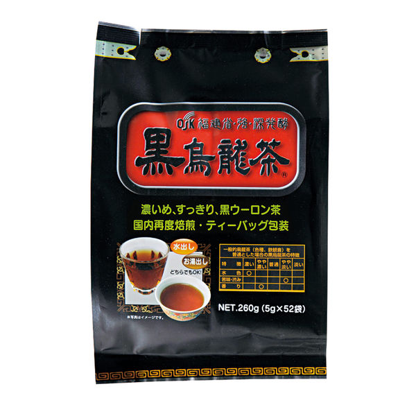 OSK 黒烏龍茶 1袋（52バッグ入） 小谷穀粉 - アスクル