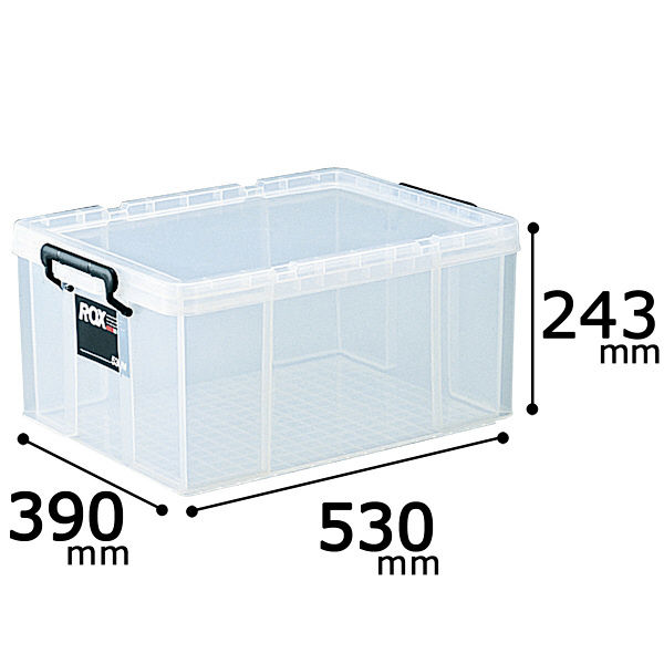 ROX ロックス 530M【幅39×奥行53×高さ24.3cm】 1箱（6個入） - アスクル