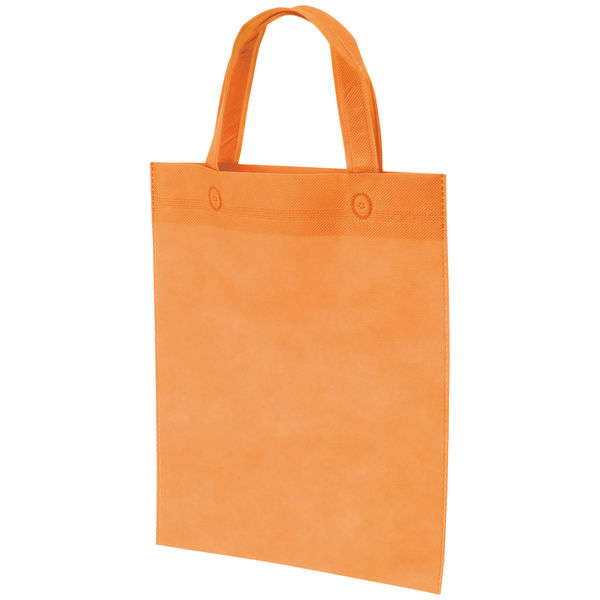 サンナップ　不織布ライトバッグ　A4（幅270×高さ350ｍｍ）　オレンジ　1セット（50枚）【不織布手提げ袋】