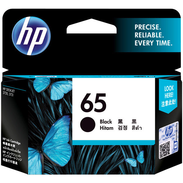 HP（ヒューレット・パッカード） 純正インク HP65 黒 N9K02AA 1個（直送品）