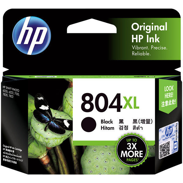 HP（ヒューレット・パッカード） 純正インク HP804XL 黒（増量