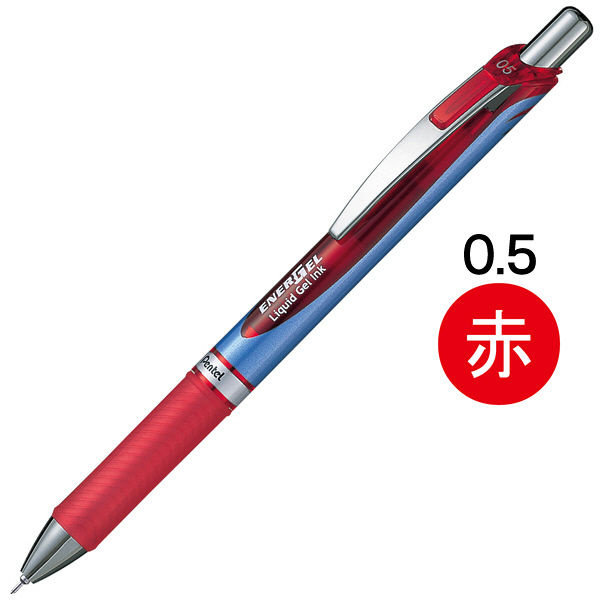 まとめ) ぺんてる ボールペン替芯 0.5mm XLRN5A 黒10本〔×10セット