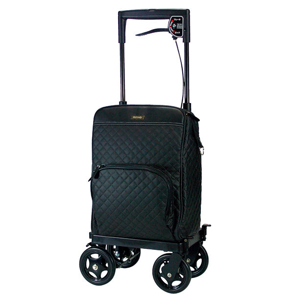 メロディプリモ　キルティング　ブラック シルバーカー 島製作所メロディ プリモ キルティングBK 左用 介