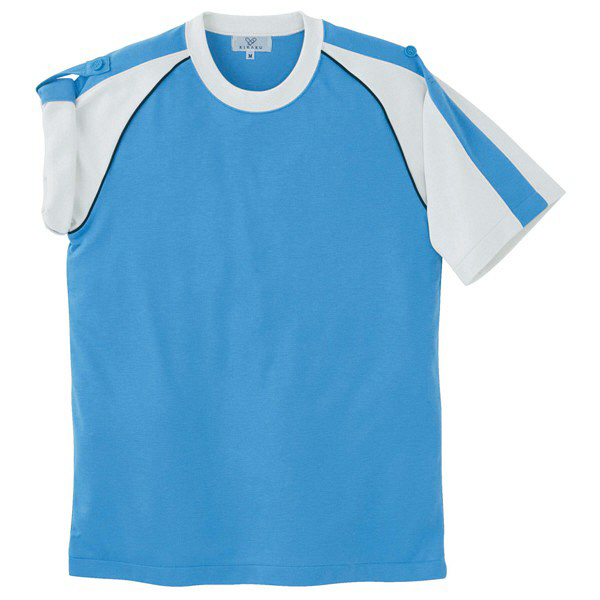 トンボ　キラク　Tシャツ　ブルー　S　CR095-75　1枚　　（取寄品）