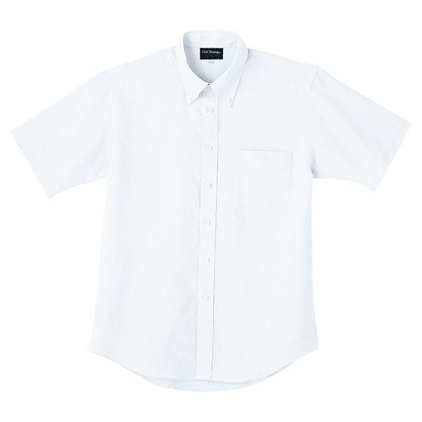 自重堂 半袖シャツ 男女兼用 ホワイト 3S 43634（取寄品）