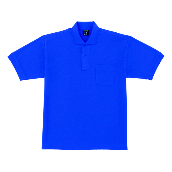 自重堂 半袖ポロシャツ 男女兼用 ロイヤルブルー EL 47614（取寄品）