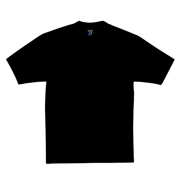 自重堂 半袖Tシャツ 男女兼用 ブラック 5L 47624（取寄品）