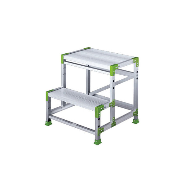 Hasegawa(長谷川工業) 踏台 エコシリーズ組立式作業台 2段 60cm EWA-20