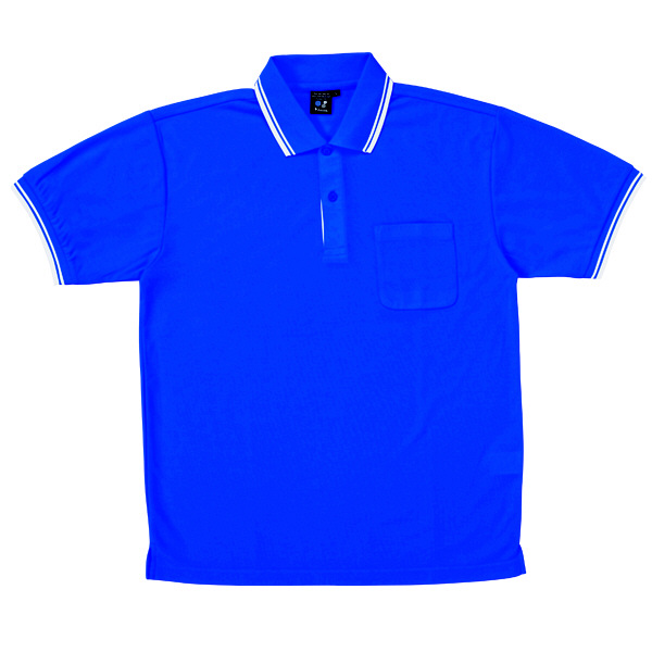 自重堂 半袖ポロシャツ 男女兼用 ロイヤルブルー S 85274（取寄品）