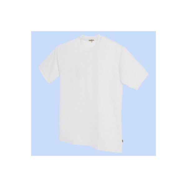 AITOZ（アイトス） ユニセックス 大きいサイズ 半袖Tシャツ（ポケット無し） ホワイト 6L AZ-10574 1着（直送品）