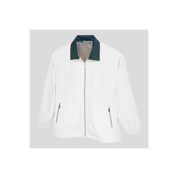 アイトス　裏メッシュジャケット（男女兼用）　ホワイト 5L　AZ2665-001-5L　1着　（直送品）