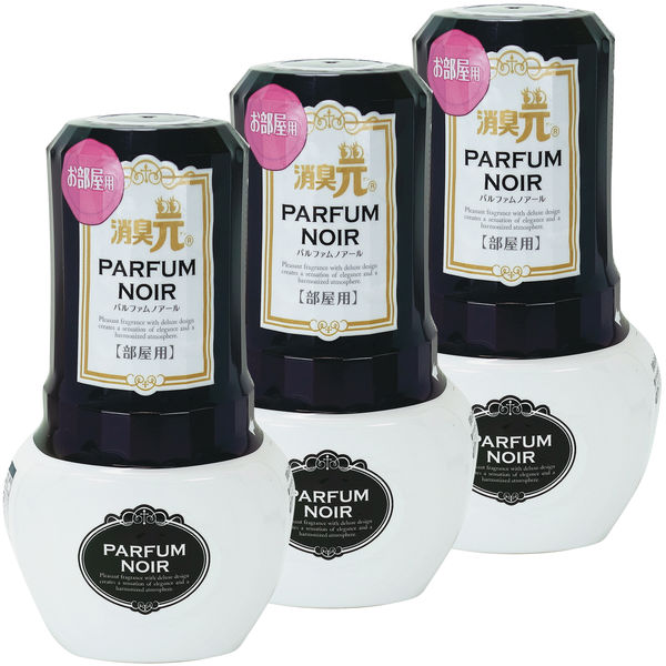 お部屋の消臭元パルファムノアール 消臭芳香剤 部屋用 400ml 1セット（3個） 小林製薬