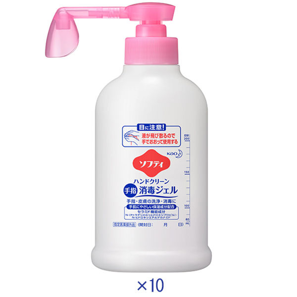 花王 ソフティ ハンドクリーン手指消毒ジェル 250mL 329226 1箱（10本入）