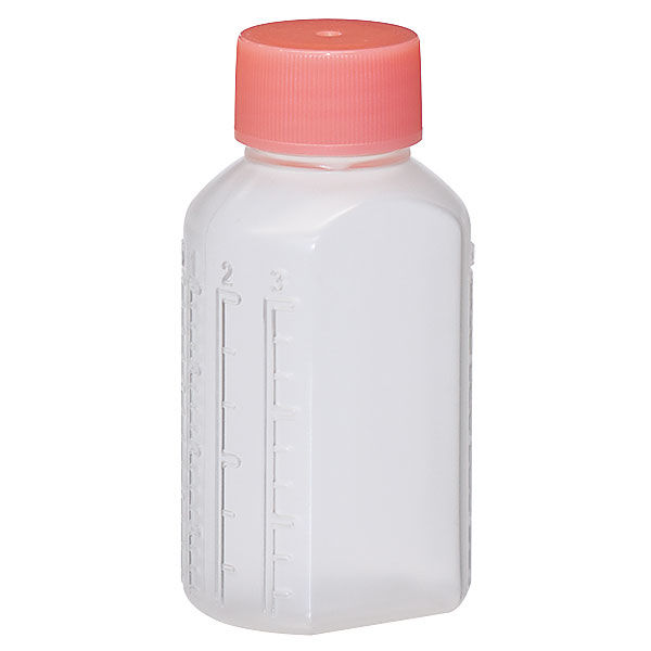金鵄製作所 マーカー瓶（60mL）ベーシックキャップ（ピンク） 1袋（100本入）
