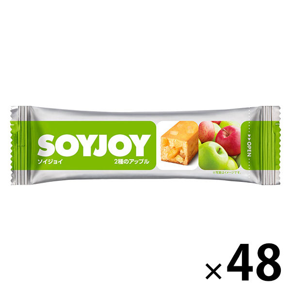 大塚製薬　SOYJOY（ソイジョイ） 2種のアップル　1セット（48本）　栄養補助食品