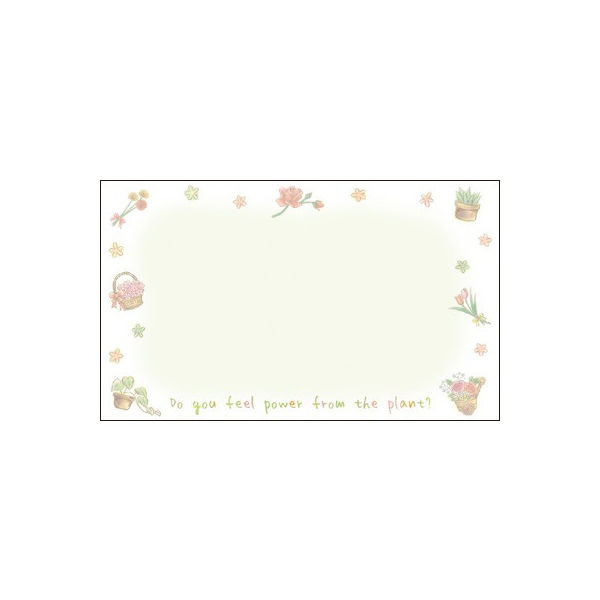 ササガワ タカ印 カード ガーデン 名刺サイズ 16-1720 1箱（30枚入×5冊）（取寄品）
