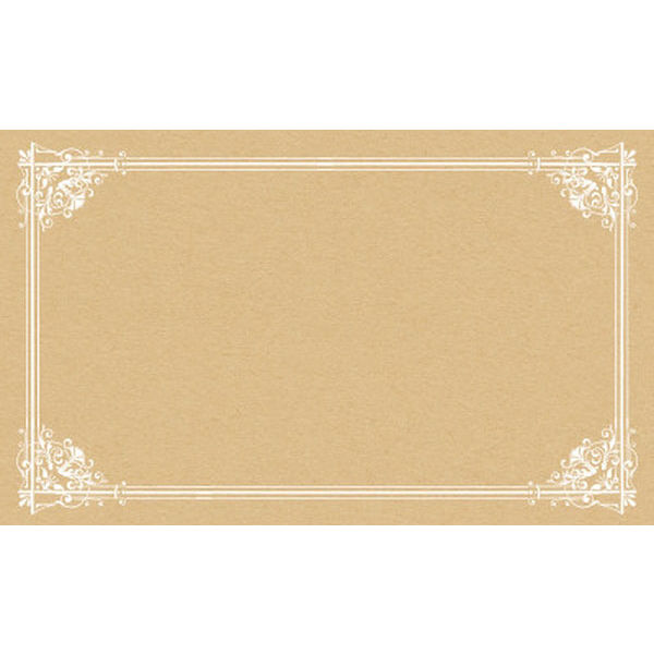 ササガワ タカ印 カード レリーフクラフト 名刺サイズ 16-1742 1箱（30枚入×5冊）（取寄品）