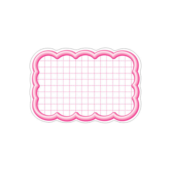 ササガワ タカ印 抜型カード 立体枠 波四角￥なし 16-4116 1箱（50枚入×5冊）（取寄品）