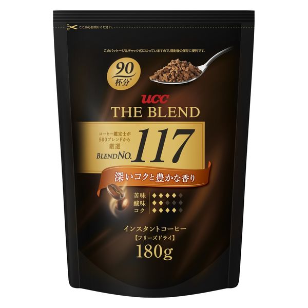 【インスタントコーヒー】UCC上島珈琲 ザ・ブレンド 117 1袋（180g）