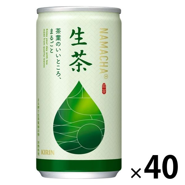 キリンビバレッジ 生茶 185g 1セット（40缶） - アスクル