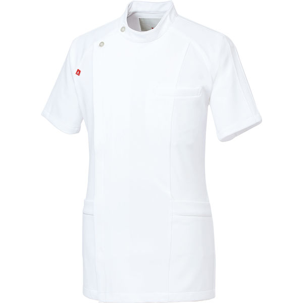 ルコックスポルティフ メンズジャケット UQM1001-1 バニラ 4L 医療白衣 メンズ医務衣（直送品）
